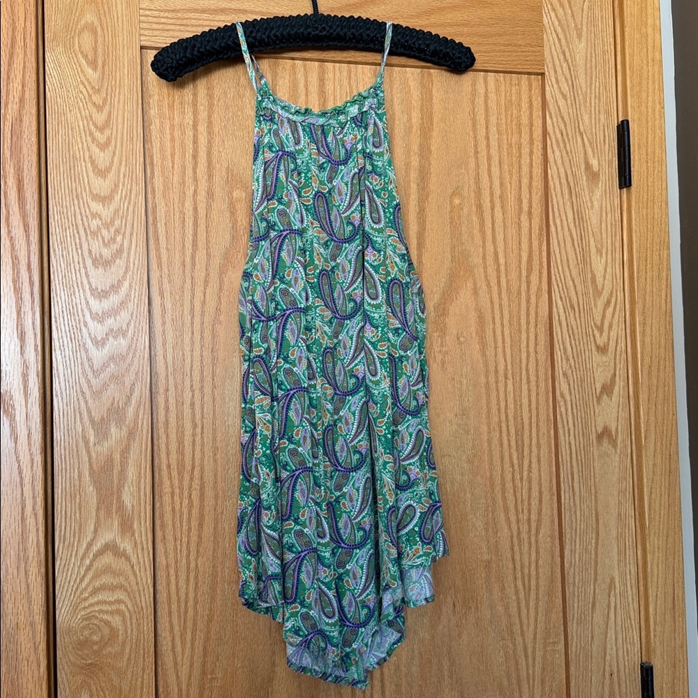 Maurices Green and Purple Paisley Camisole